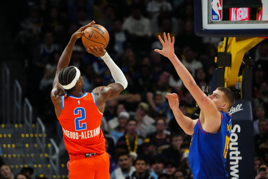 Denver Nuggets lose to Oklahoma City on a Shai Gilgeous-Alexander