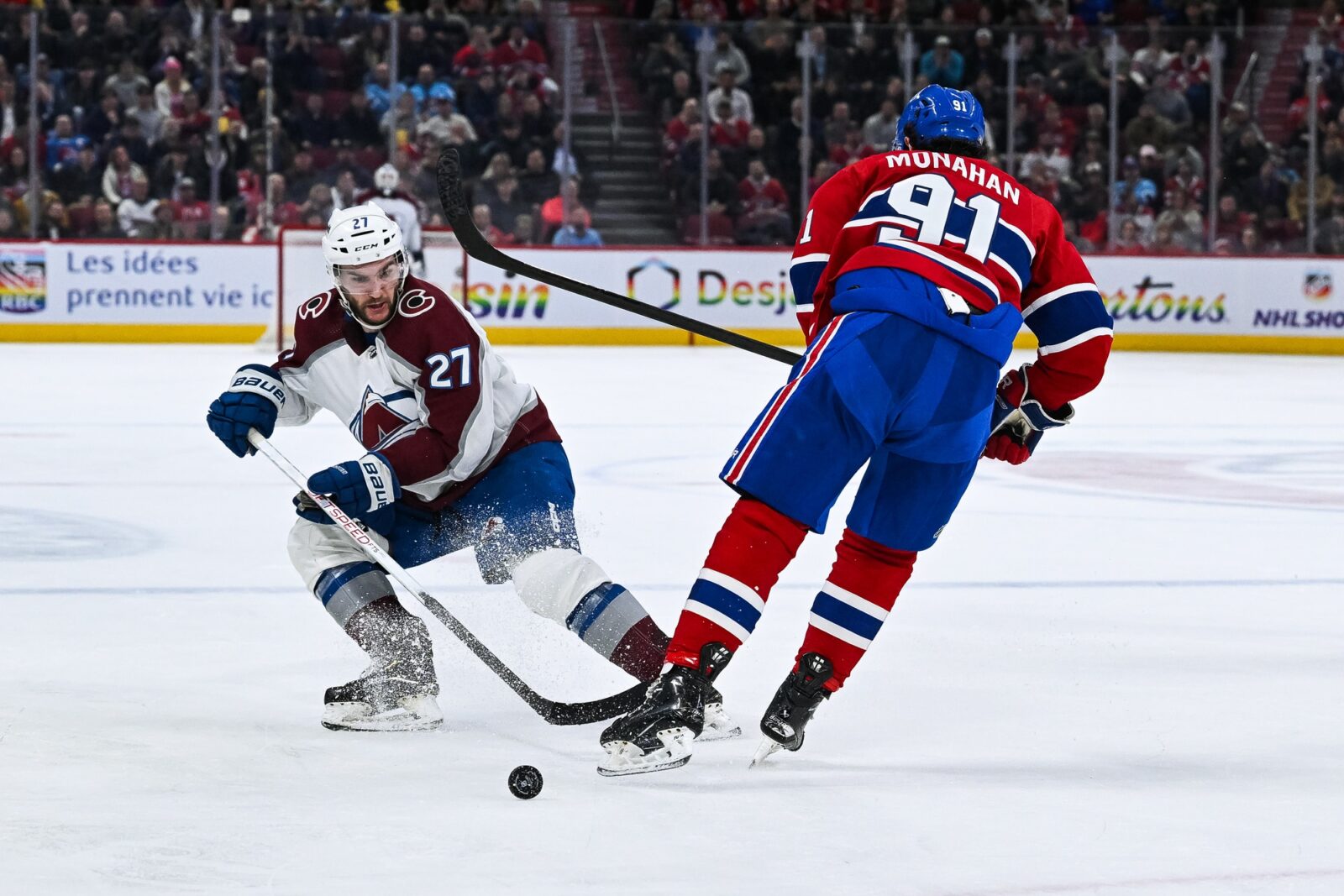 Late goal for Montreal sinks the Avalanche in Jonathan Drouin's return ...