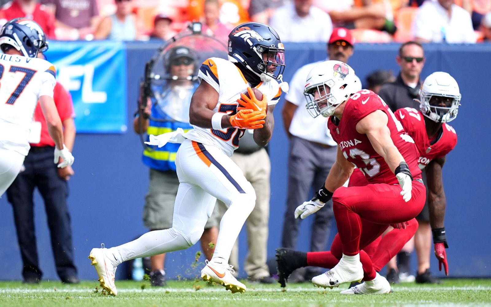 Denver Broncos Rookie Rusher Audric Estime In Line For More Touches ...