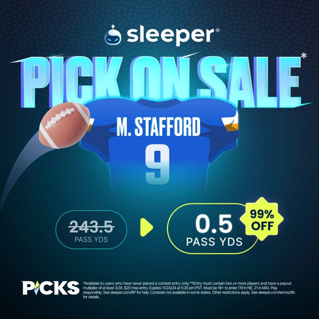 Sleeper promo on Matt Stafford