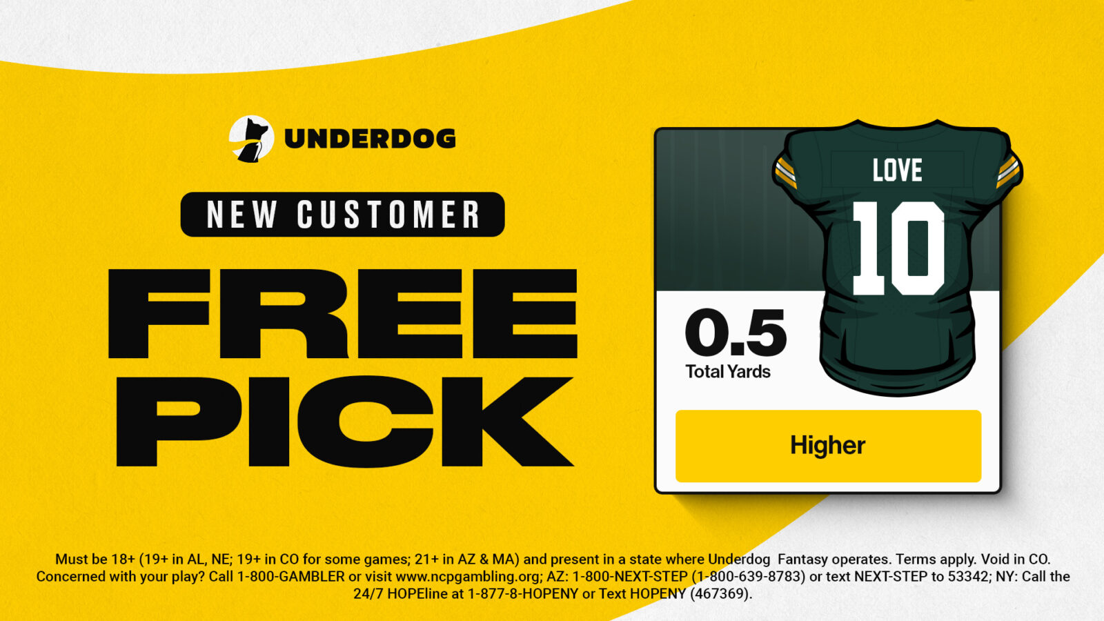 Underdog & Sleeper Fantasy Promo Code Bonus for NFL Week 15