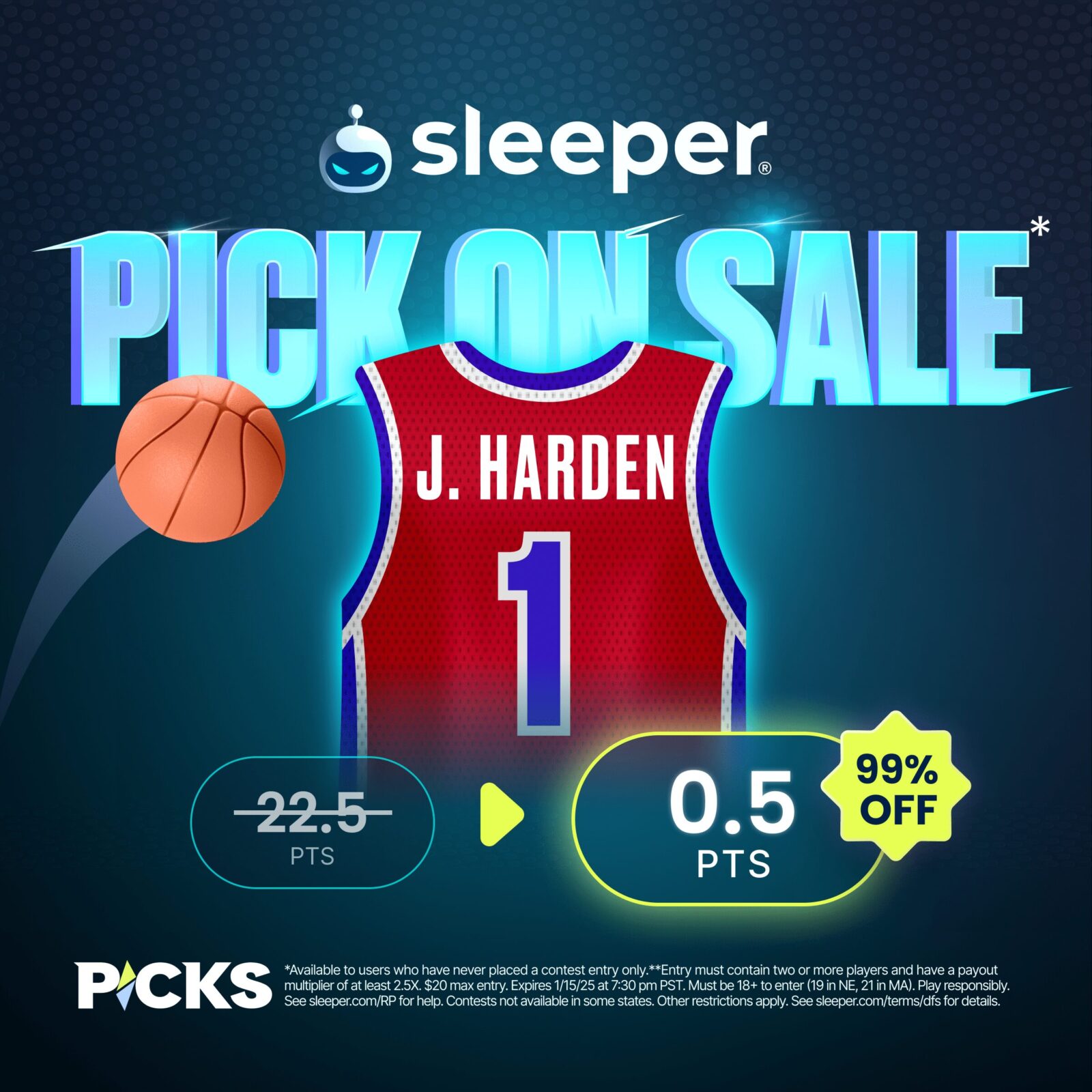 Best Sleeper promo code tonight 1-15-25