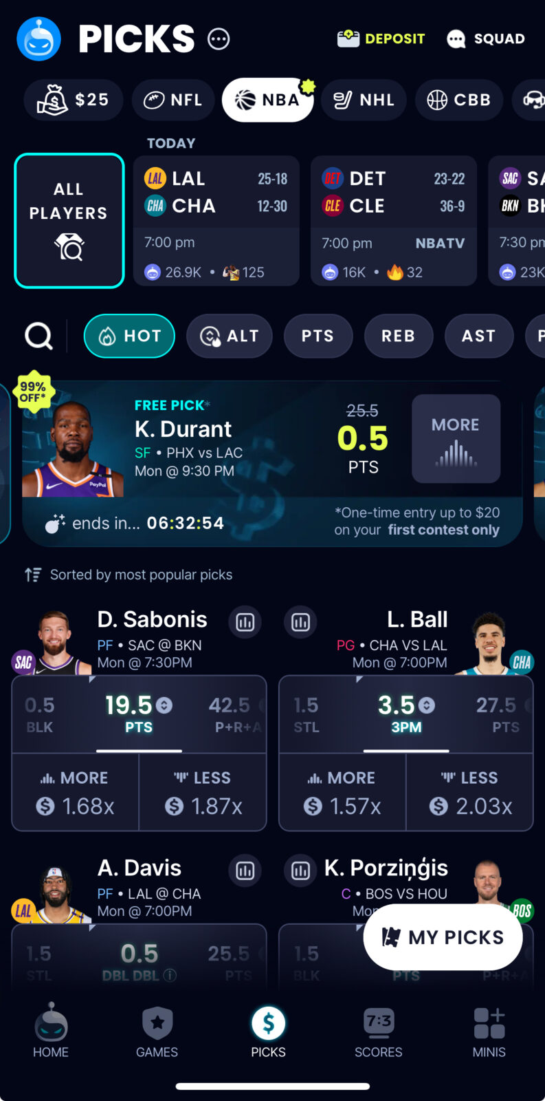 Sleeper Promo Code Free Play on Durant iPhone view