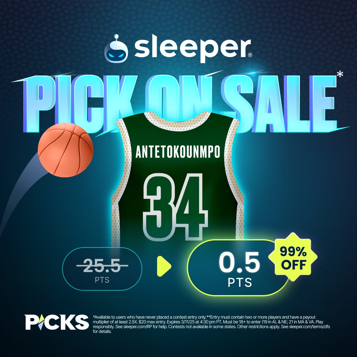 Sleeper Promo Code Today 3/11/25