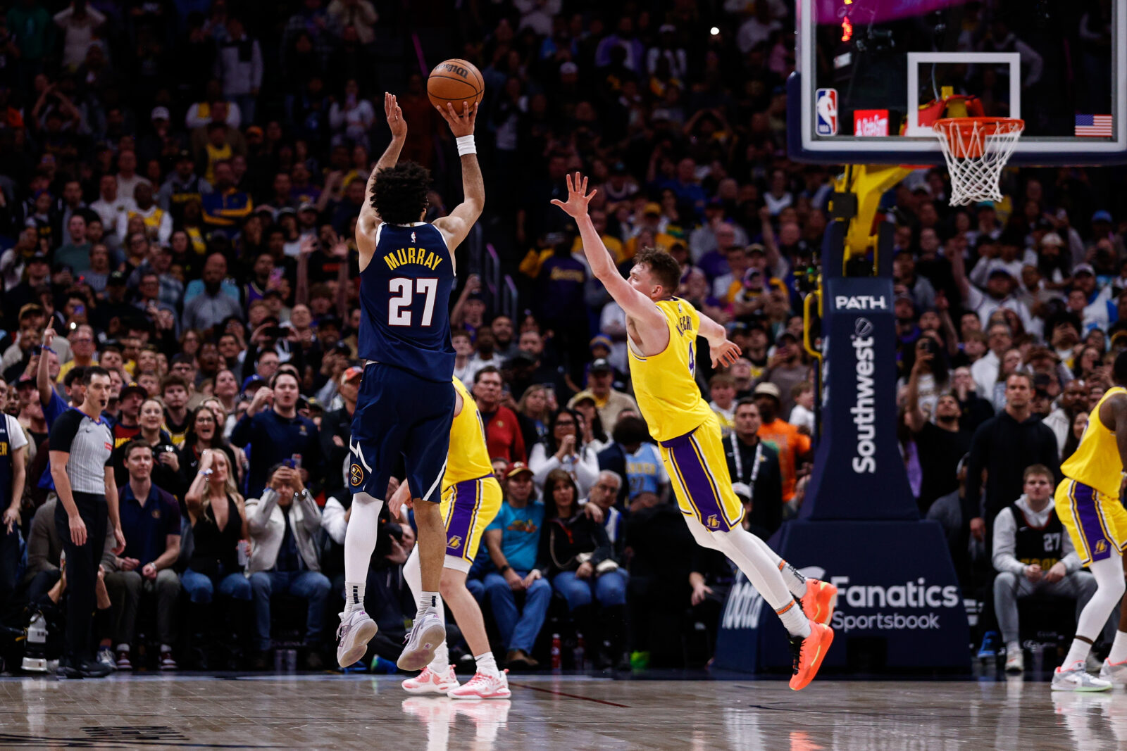 Late starts and fatigue are defining characteristics in Nuggets win over hospital Lakers