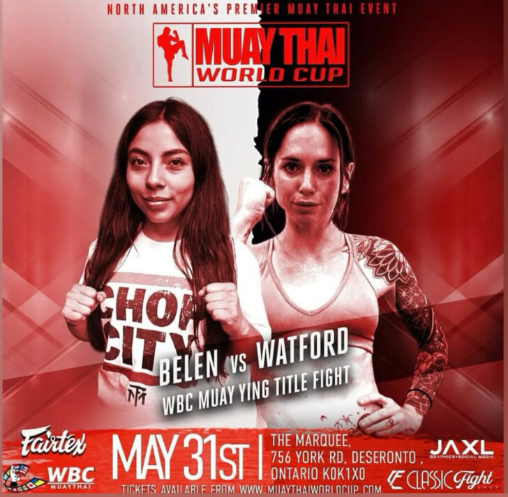 Rebecca ‘La Mariposa’ Watford Joins The MMA Plug Ahead of WBC Title Fight This Weekend