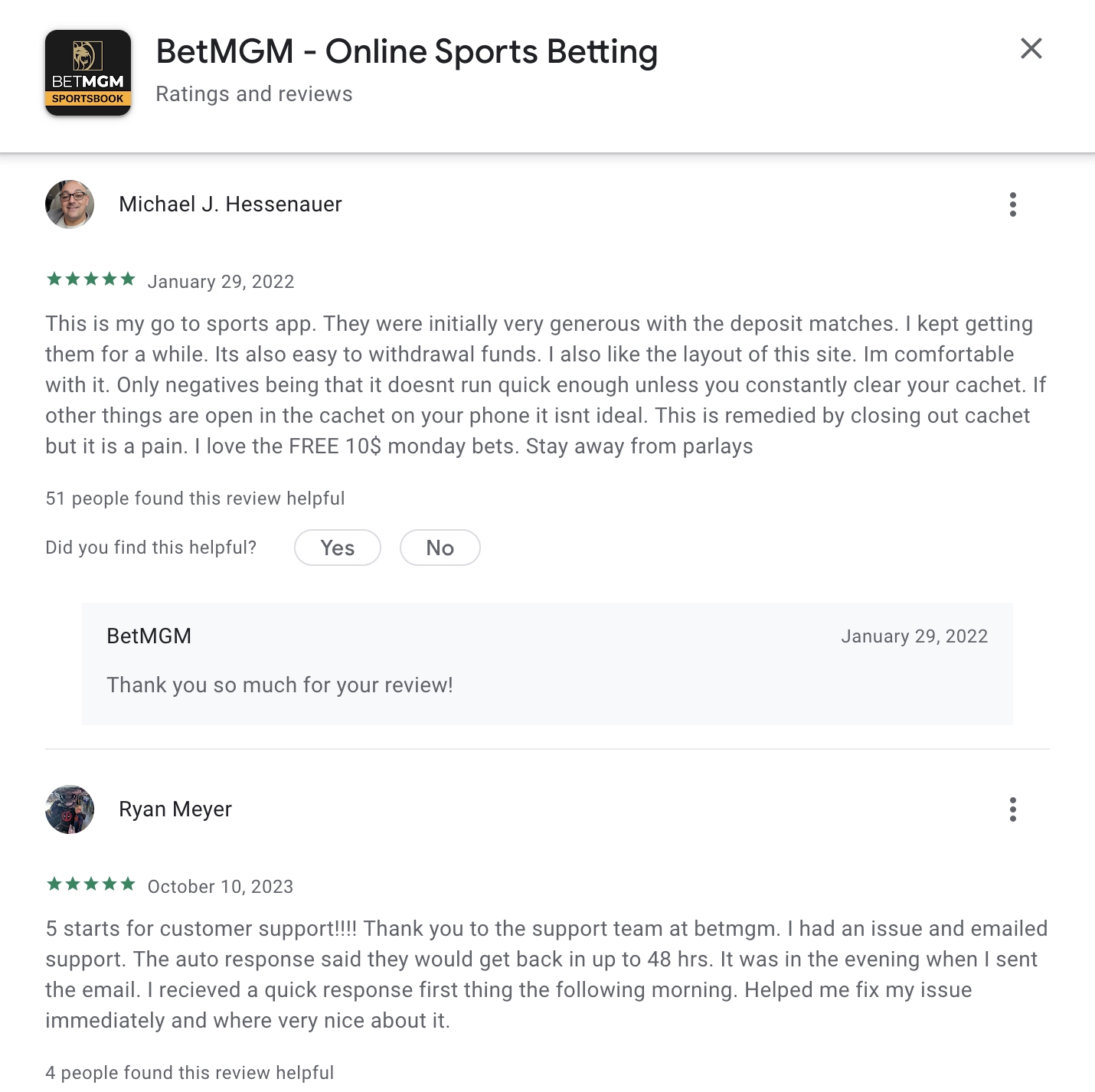 BetMGM Sportsbook App Review