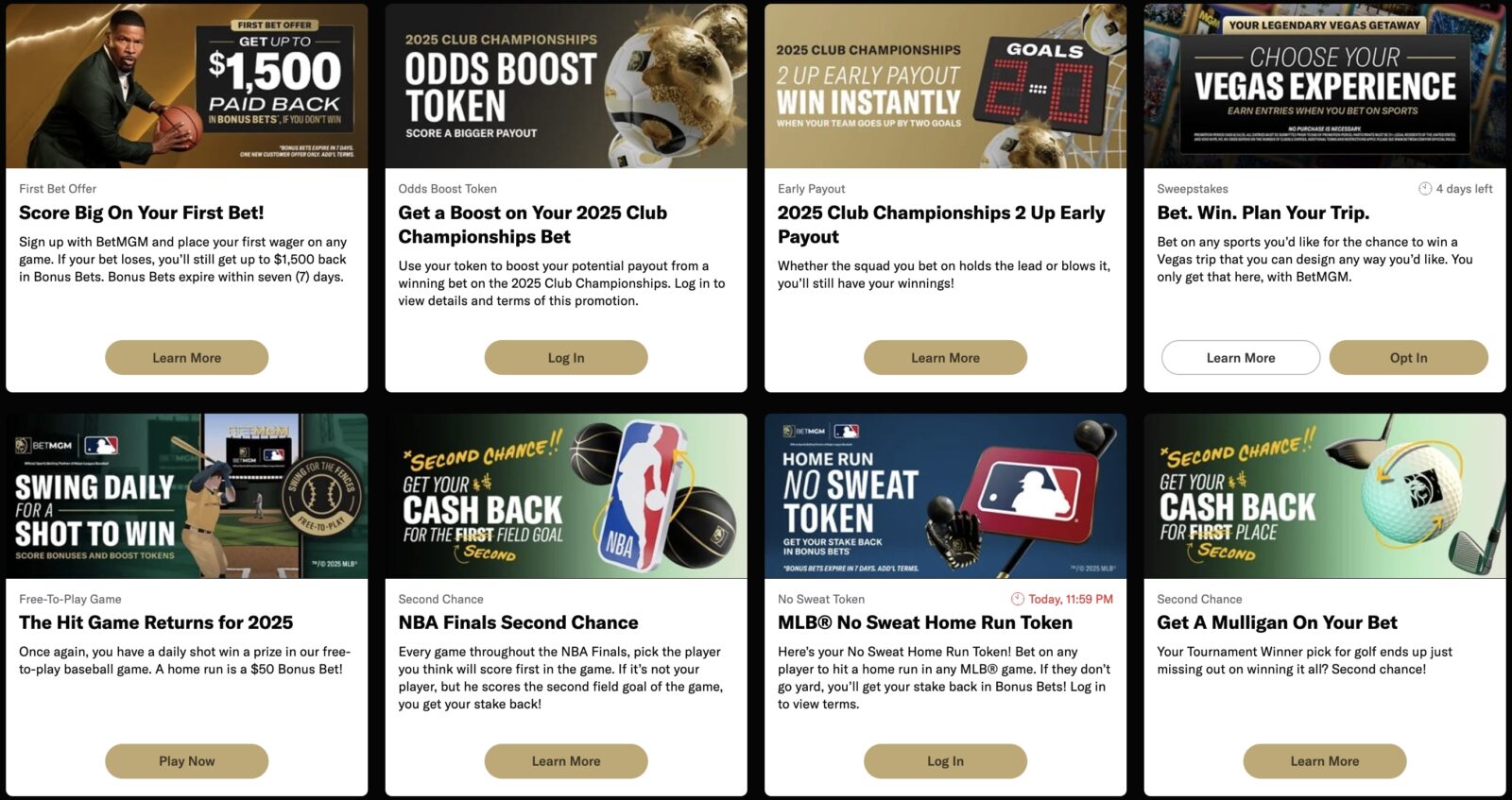 BetMGM Sportsbook Promos and Bonuses