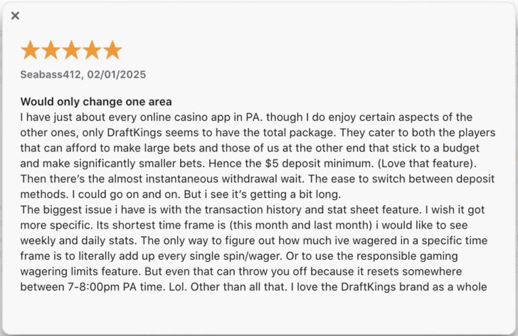 DraftKings Sportsbook Review Apple App Store
