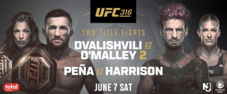 UFC 316 is Headlined by Two Title Fights This Saturday