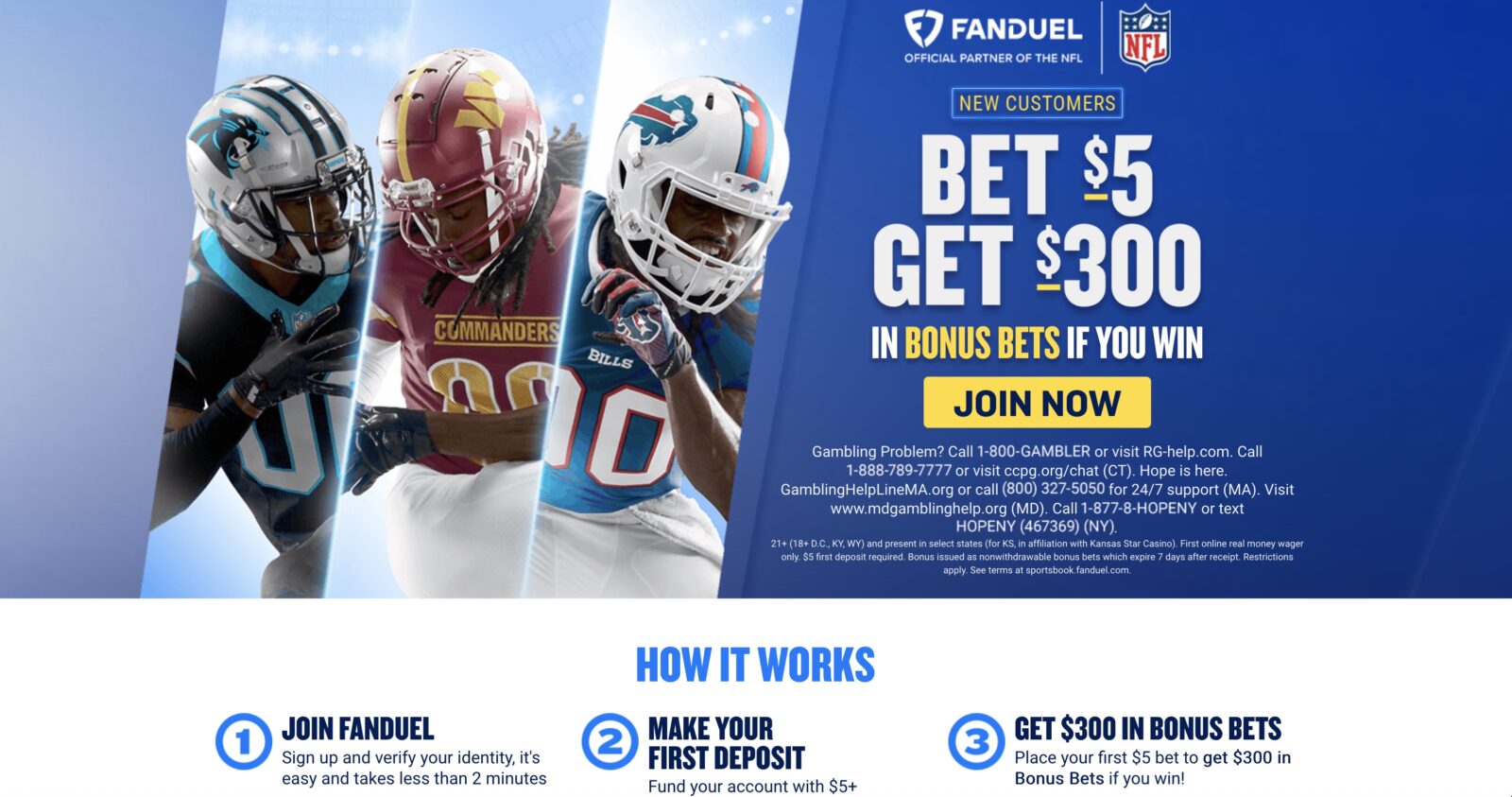 Claim FanDuel Sportsbook Promo Code