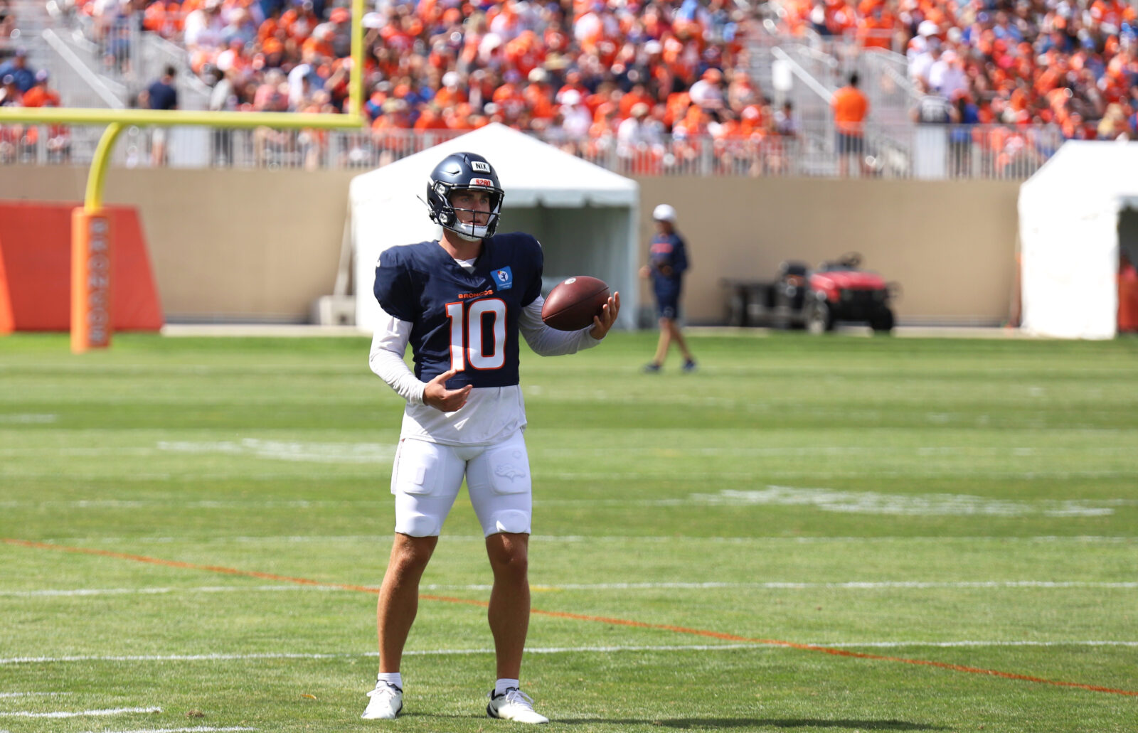 Denver Broncos offense, Bo Nix bounce back in Saturday scrimmage