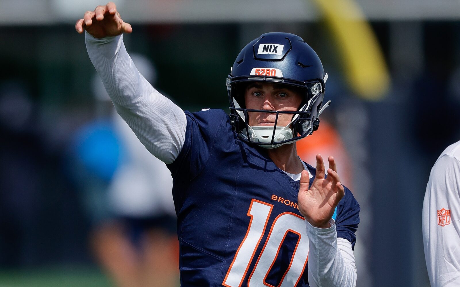 Bo Nix, Denver Broncos passing attack sharp vs. Arizona Cardinals joint practice