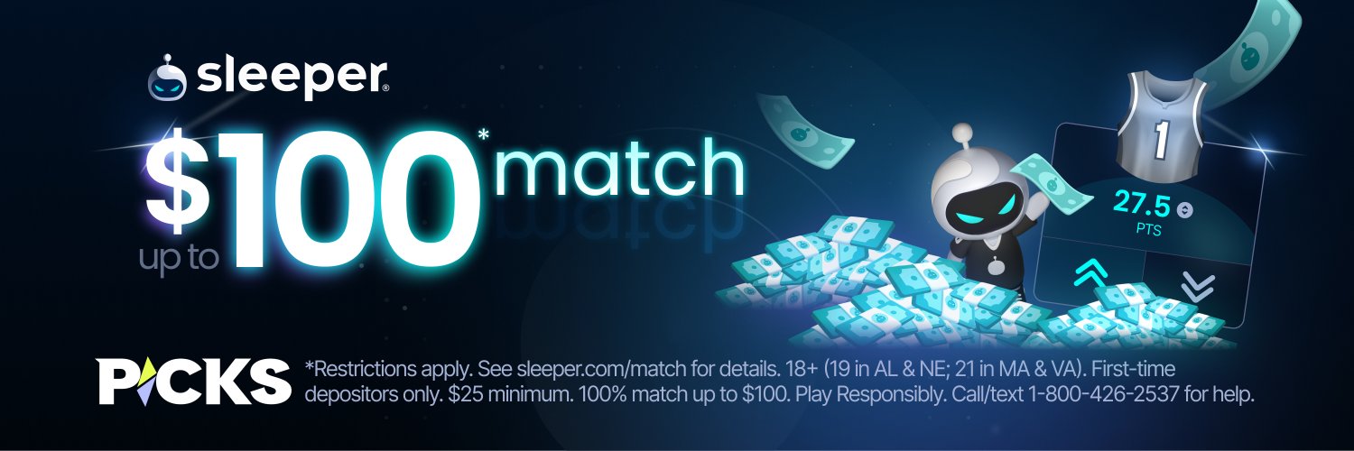 Sleeper Fantasy $100 Deposit Match
