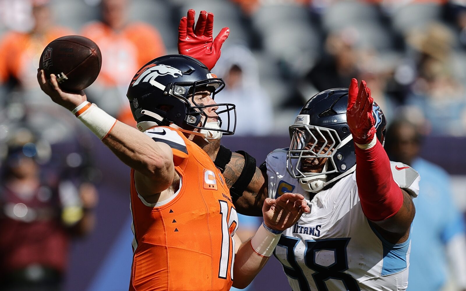 Broncos Bo Nix was terrible against Tennessee Titans, must protect the ball better