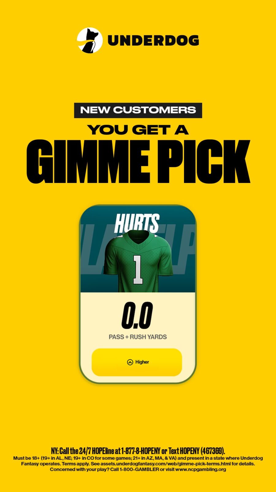Best Underdog prom code Jalen Hurts