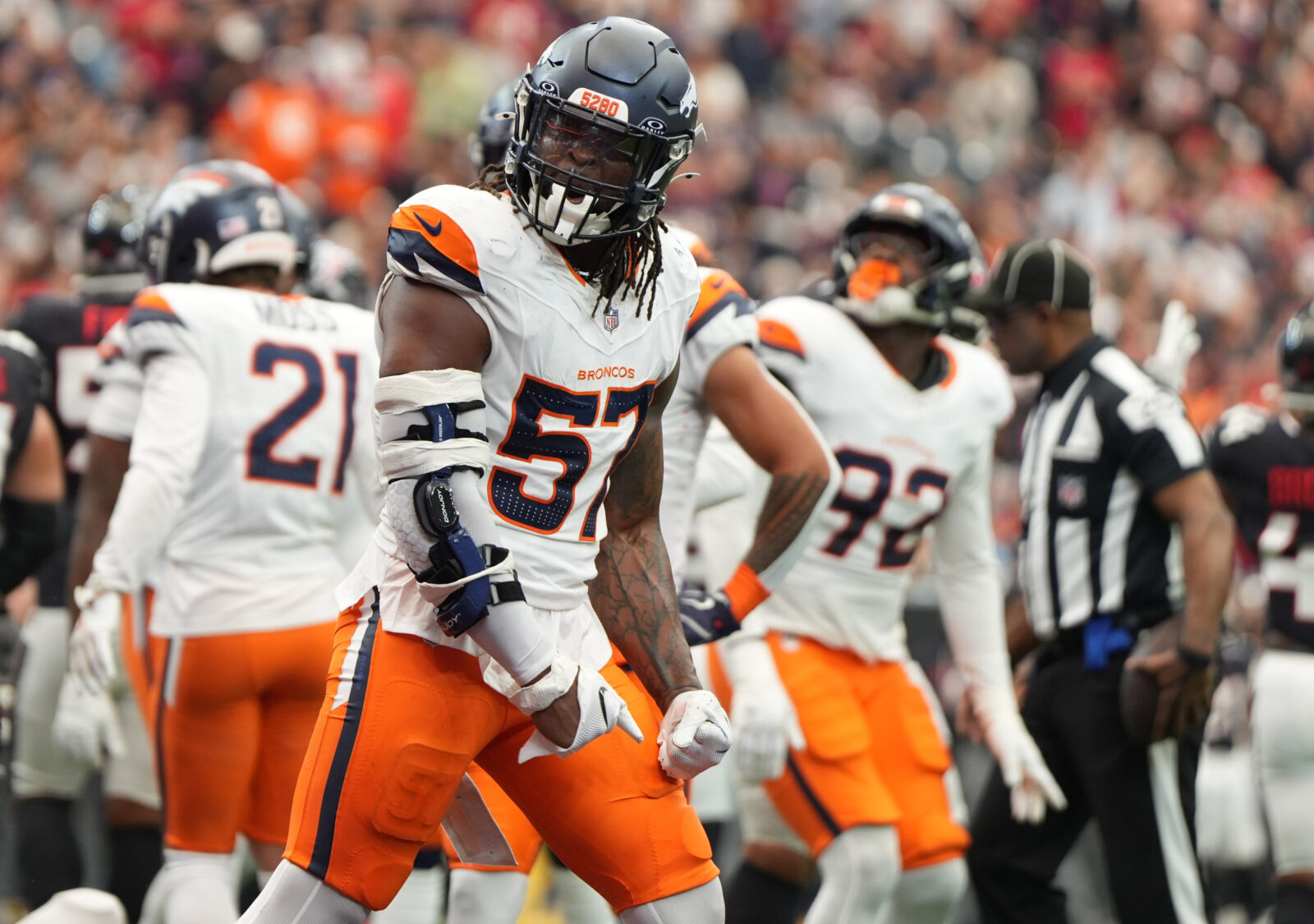 Dre Greenlaw’s impact felt in Sunday’s win for Denver Broncos