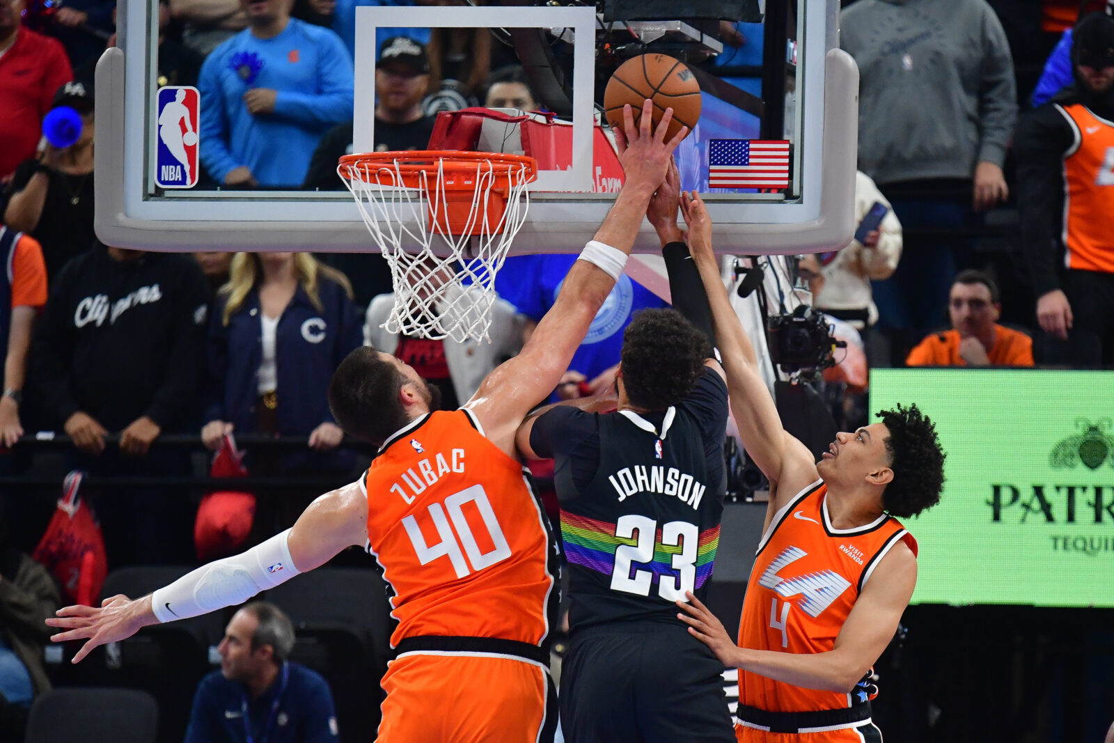 Christian Braun, Cam Johnson exit Clippers game with injuries