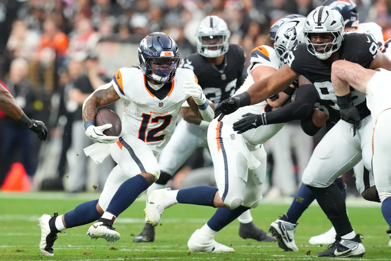 Denver Broncos RJ Harvey enjoys career game, first 100-yard performance from scrimmage