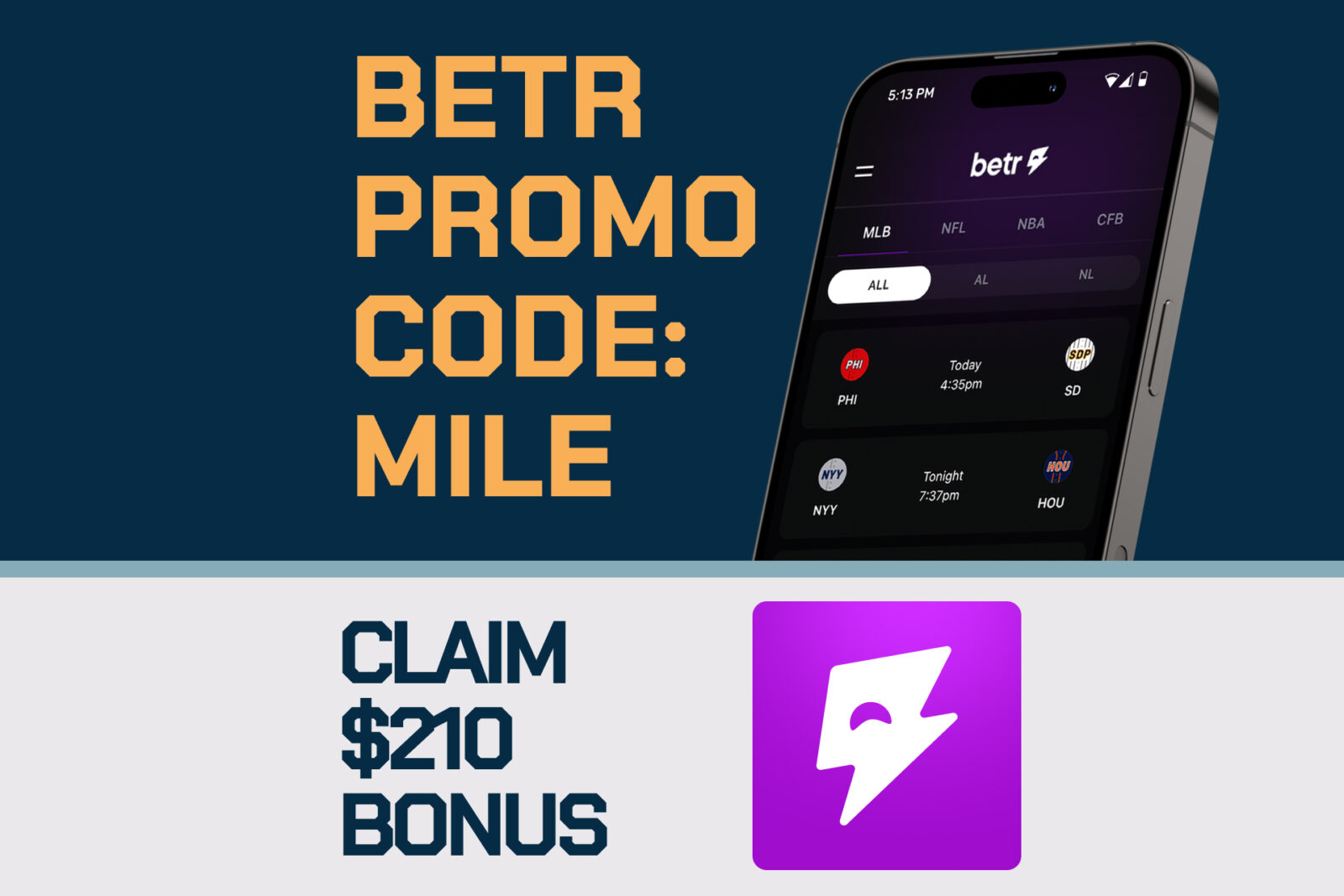Betr Promo Code MILE: Claim $210 Bonus for NFL Wild Card Games Sunday